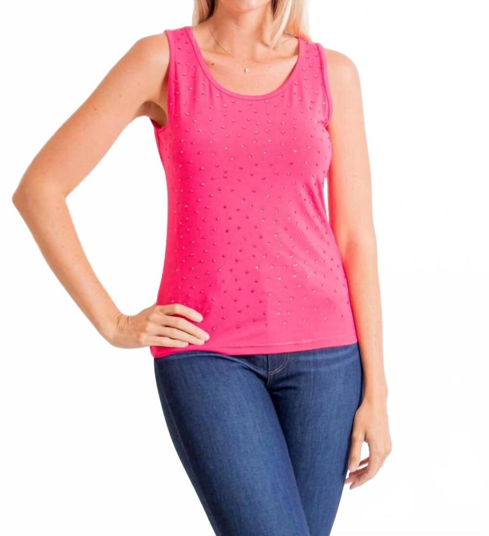 NEW AZI jade tank top in pink